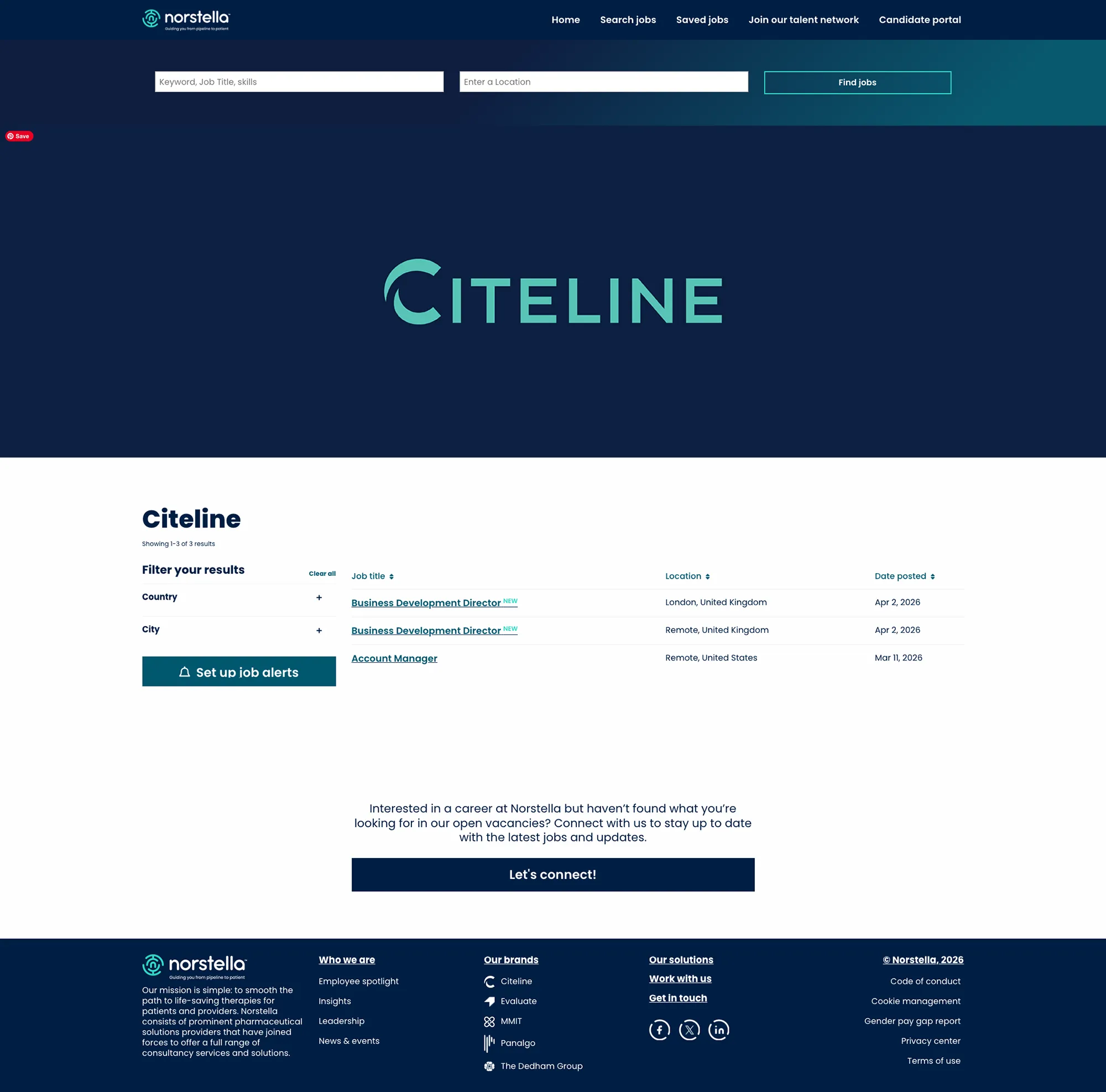 Citeline Subpage